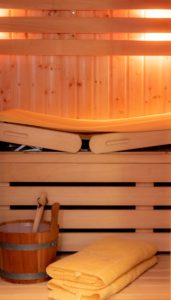 Bed and breakfast met sauna