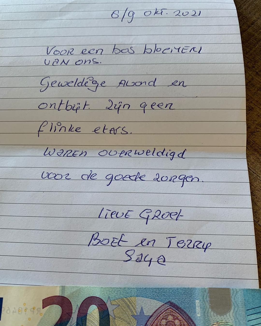 Hier doen we het voor 🥰